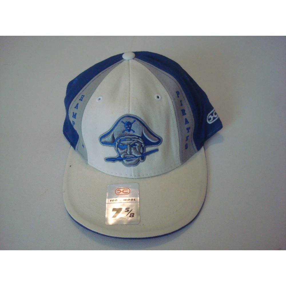 HAMPTON PIRATES 7 5/8 FITTED   BEACH GOLF  BEACH 00S Y2K  HAT CAP VINTAGE  X1